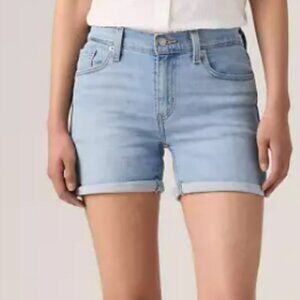 Levi's Mid-Rise Mid-length Polar Seas Shorts WS-107